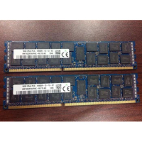 1 pcs For RAM 16G 16GB 2Rx4 PC3-14900R DDR3 1866 HMT42GR7AFR4C-RD ECC REG Server Memory