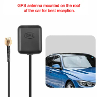 GPS/GLONASS/BDS/GNSS Magnetic Mount Antenna SMA Connector Ordinary GPS Antennas Are Optimized For US GPS Reception