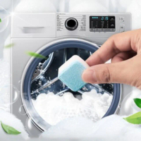 【Dagebeno荷生活】洗衣機清潔發泡錠 直立式滾筒式通用 獨立包裝(48入)