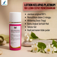 VMSKIN HB Lotion Kelupas Platinum PINK Original Exfoliating Memutihkan Tubuh Aman Busui dan Bumil BP