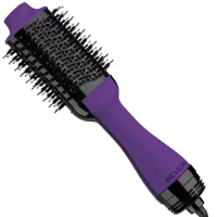 Revlon One-Step Ceramic Hair Dryer &amp; Volumizer Hot Air Brush Purple