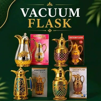 Vacum Flask Arab / Teko Arab / Vakum Termos Emas Oleh oleh Haji Umroh