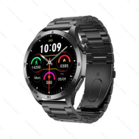 Smart Watch ET485 Men 1.43inch Amoled HD Large Screen ECG Measurement Health Monitor BT Call Sport Fitness Tracker Smartwatch