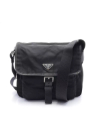 Prada 二奢 Pre-loved Prada VELA SPORT Shoulder bag Nylon leather black