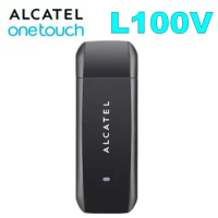 Lot of 20pcs Unlocked Alcatel One Touch L100V 4G LTE Mobile Broadband USB modem 4 dongle with SIM card slot