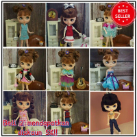 Hadiah Mainan Fesyen Seluar Jeans Elegan Comel Aksesori DIY Pakaian Mudah Coat Mini T-shirt Benang S