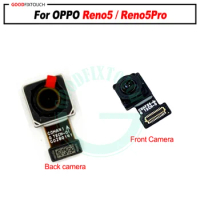 Original For OPPO Reno5 / Reno5Pro Back Rear Camera with front small camera For OPPO Reno 5 / Reno 5Pro