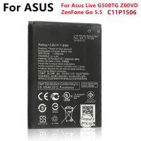 Original 2070mAh C11P1506 Battery For ASUS Live G500TG ZC500TG Z00VD ZenFone Go 5.5 inch Phone Latest Production