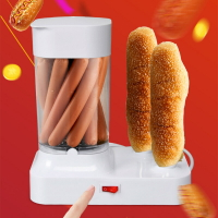 小型全自動多功能熱狗機 家用烘烤芝士棒早餐烤腸機香腸機