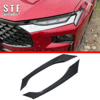 ABS Headlight Lamp Trim For Ford Fusion Mondeo Evos 2021 2022 2023 Car Accessories Stickers