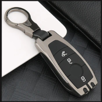 Car Zinc Alloy Key Case Holder Bag Shell For Mercedes Benz E Class E200L/E300L/C260L/C180 GLC A200 Interior Accessories