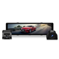 【PAPAGO!】Ray DW 雙分離式鏡頭 SONY星光夜視 電子後視鏡(贈到府安裝+64G)