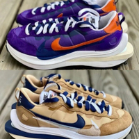 Sacai x Nike Vaporwaffle 藍紫 卡其 DD1875-200 DD1875-500