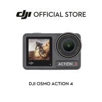 DJI Osmo Action 4 - Action Camera | 1/1.3inch sensor&stunning low light imaging | 10bit& DLog M Colo