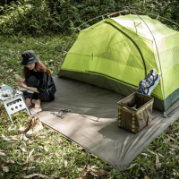 OneTigris 2-3 Person Tent Footprints 240x240cm Waterproof Ground Cover/Tarp/Sheet/Mat High Quality Groundsheet