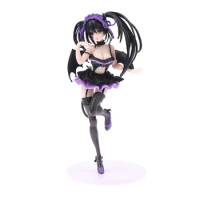 21cm Anime Date A Live Tokisaki Kurumi Date A Bullet PVC Sexy Girl Action Figures Model Toys