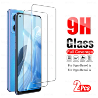 2pcs Screen Protector Tempered Glass For Oppo Reno9 Reno9A Reno 9a 7a opo appo Reno7 A Reno7A Protective Film Fully Protection