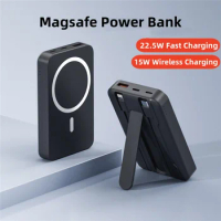 10000mAh Magsafe Power Bank 22.5W Fast Charging Station for iPhone 15 14 Huawei Xiaomi Wireless Charger Powerbank Spare Battery