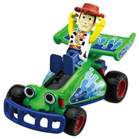 小禮堂 迪士尼 玩具總動員 胡迪 TOMICA小汽車《02.藍綠》公仔.玩具.模型