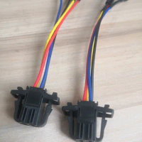 2sets 4 Pin Female LED Tail Light Lamp Modification Adapter Wiring Harness Cable Connector Plug With Male Terminal For Audi Q3