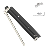 Door Closer Internal Spring Loaded Automatic Stainless Steel Adjustable force Mounted Automatic Closing Door Closer