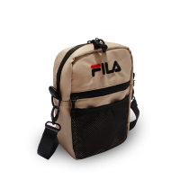 Fila 斜背包 Pocket Shoulder Bag 斐樂 外出 輕便 手機包 穿搭 淺褐 黑 BMV7009KK