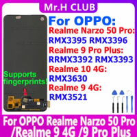 NEW OLED Display For OPPO Realme 9 4G / Realme 10 4G Touch Screen LCD Display For OPPO Realme 9 Pro Plus / Realme Narzo 50 Pro