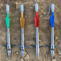 5pcs Deepwater Stainless Steel Strong Broadhead Slingshot Catapult Dart Outdoor Hunting Shooting Accessories Fishing Tools Arrow
