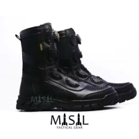 Sepatu pdl tali putar sarang tawon merk misil kulit sapi asli dan menggunakan sol karet/rubber anti 