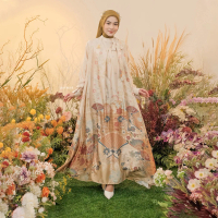 Shirin Zein Gamis Terbaru 2026 Dress Premium Motif Batik Mewah Elegan