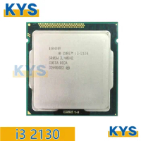 Intel Core For i3 2130 3.4GHz Dual-core LGA 1155 Slot H2 CPU processor SR05W