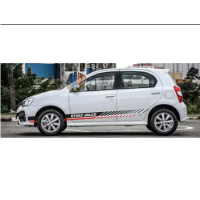 Stiker List Etios Valco Striping Body Samping Mobil Toyota Etios Valco Terbaru