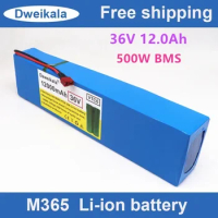 36V 12000mAh Battery Pack Scooter Battery Pack ForXiaomi Mijia M365 36V Battery Pack Electric Scooter BMS Board+Free Delivery