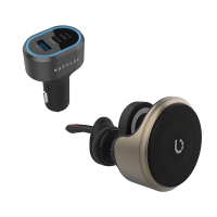《預購1月底出貨》Omnia X MagSafe 車用磁吸充電器＋85W車用充電頭