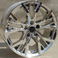 Vacuum Chrome 16 Inch 16x7.0 5x100 Car Accessories Alloy Wheel Rims Fit For Volkswagen POLO