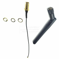 Ăng-ten 3Dbi WIFI, 2.4G, Đầu nối SMA Nữ, 15CM, Bộ ăng-ten nam SMA, Tần số 2400MHZ-2500MHZ dây cáp mạ