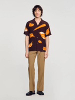 เสื้อเชิ้ต Seashell Pattern Shirt