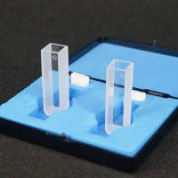 Quartz Cuvette Spectrophotometer Kuvet Pasir Kuarsa Cuvete UV Cuvet