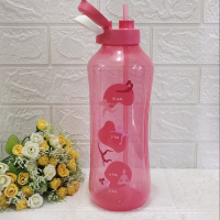 Botol Minum 2 liter - Bottle AQUAVIBE 2L  BLUE/PURPLE ORI TUPPERWARE Kitchenware Water Putih Sedotan