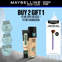 [BUNDLE] Maybelline Fit Me Spot Rescue Concealer + Fit Me Foundation