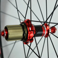 2018 HOT sale 700C Carbon Fiber Wheels bmx Road Bicycle Wheel 30MM Rim Aluminium Road Wheelset V/C Brake Bicycle Wheels