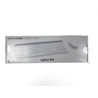 Logitech - MK470 Slim 無線鍵盤和鼠標套裝 英文版 - 平行進口貨 White