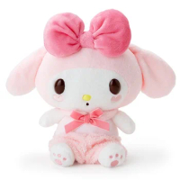2023 Sanrio Plush My Melody Fluffy Angel Wings On The Back Side Doll Cartoon Kawaii Anime Toys for Girl Children Birthday Gifts