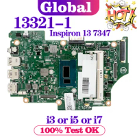 KEFU 13321-1 Mainboard For Dell Inspiron 13 7347 Laptop Motherboard i3 i5 i7 4th Gen