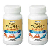Suntory 三得利 固力伸 葡萄糖胺+鯊魚軟骨2罐(共360錠)