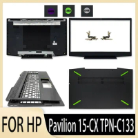 New Original Cover For HP Pavilion 15 15-CX TPN-C133 Series Gaming Laptop LCD Back Cover/Bezel/Hinges and free Screws 15.6‘’