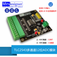 TLC2543C module multi channel high precision ADC module 12 bit ADC TLC2543C DW