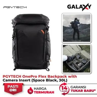 PGYTECH OnePro Flex Backpack 30L Space Black + Camera Insert M P-CB-390 Pgytech One Pro Tas Kamera R