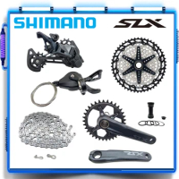 SHIMANO SLX M7100 1X12S Groupset 12V Shift Lever Rear Derailleur CS 10-51T CN 124L FC-M7100 170MM 34T Crankset Mountain Bike