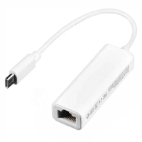 การ์ดเครือข่าย, Type C ถึง RJ45, 10/100Mbps, USB C Type-C ถึง Ethernet RJ45 Lan 100Mbps อะแดปเตอร์,